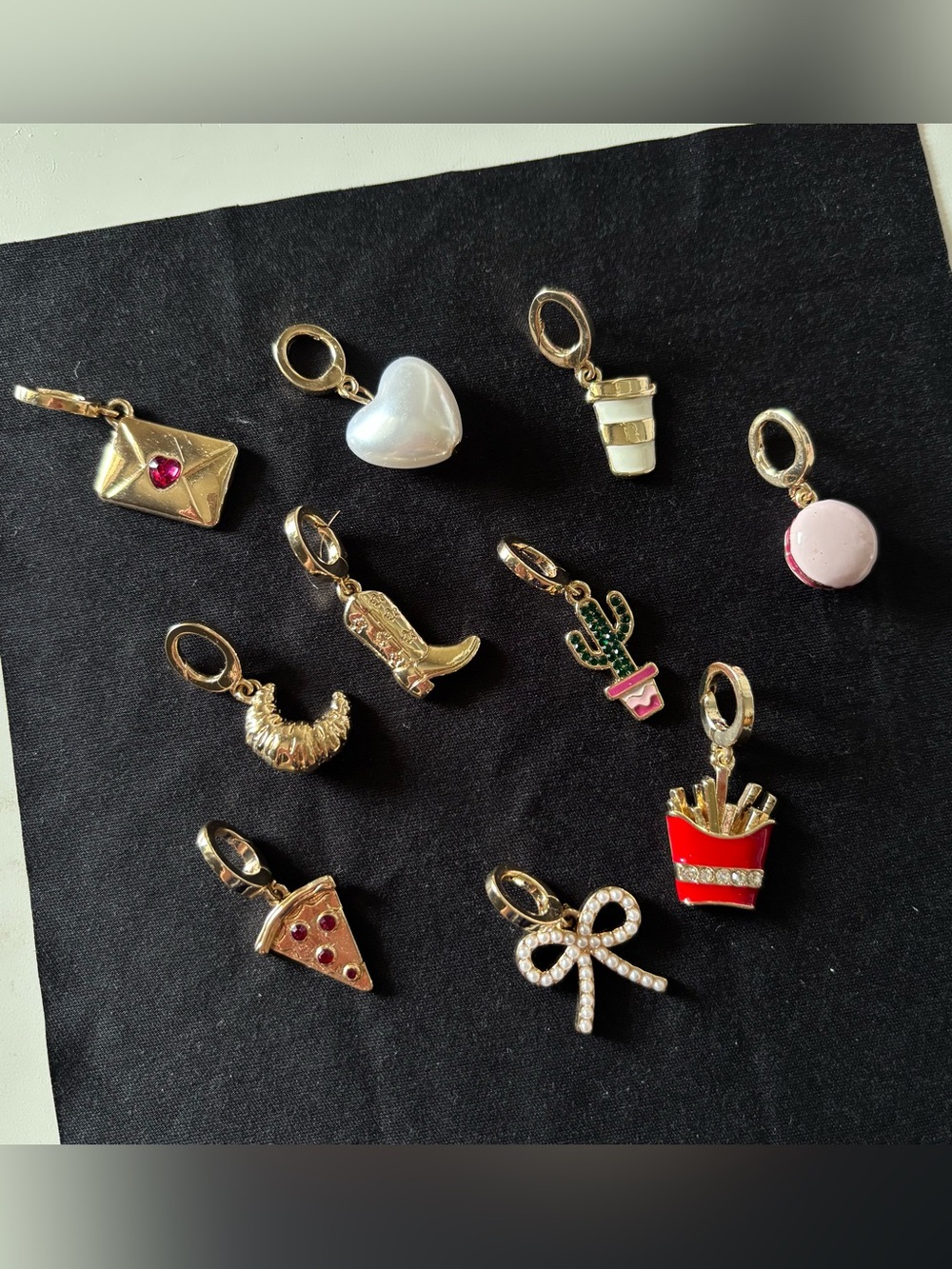 Gold Tone Charms